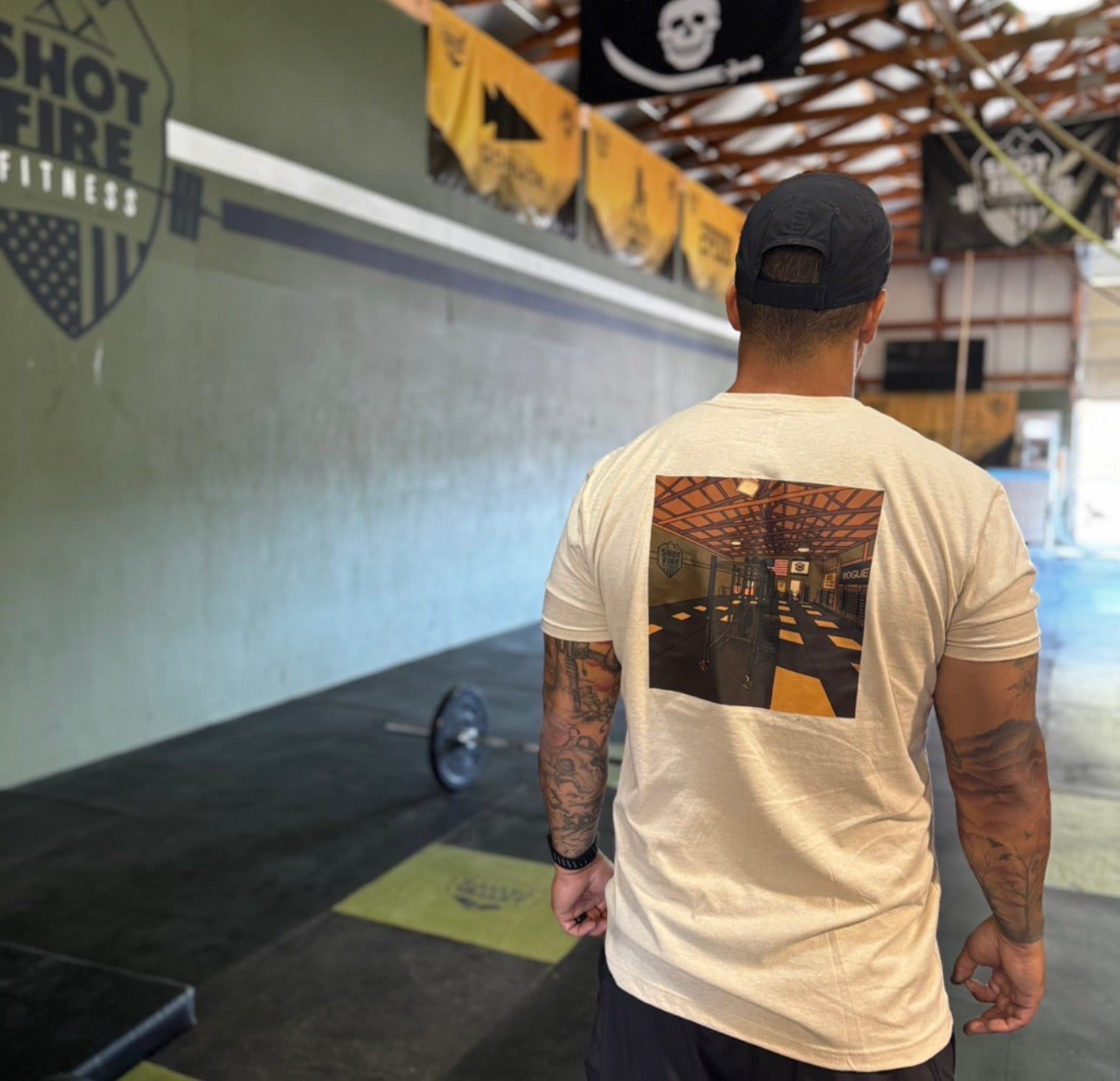 ShootFire Tee - Rep Your Gym